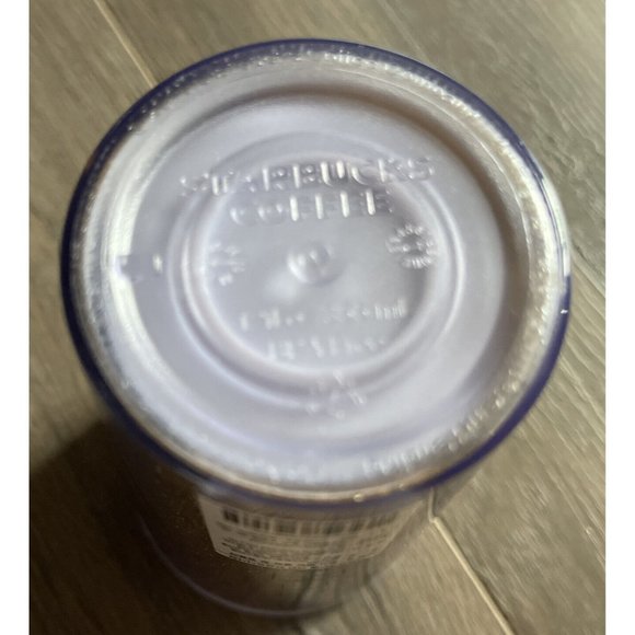 2010 Starbucks Holiday Tumbler GOLD‎ GLITTER 16 ounce Cold Cup Green Lid NEW - Picture 5 of 7